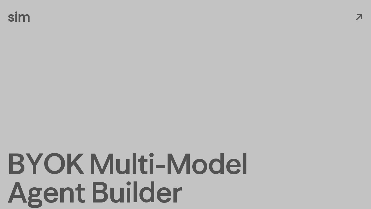 BYOK Multi-Model AI Agent Builder: How Zoen's Bring-Your-Own-Key Works